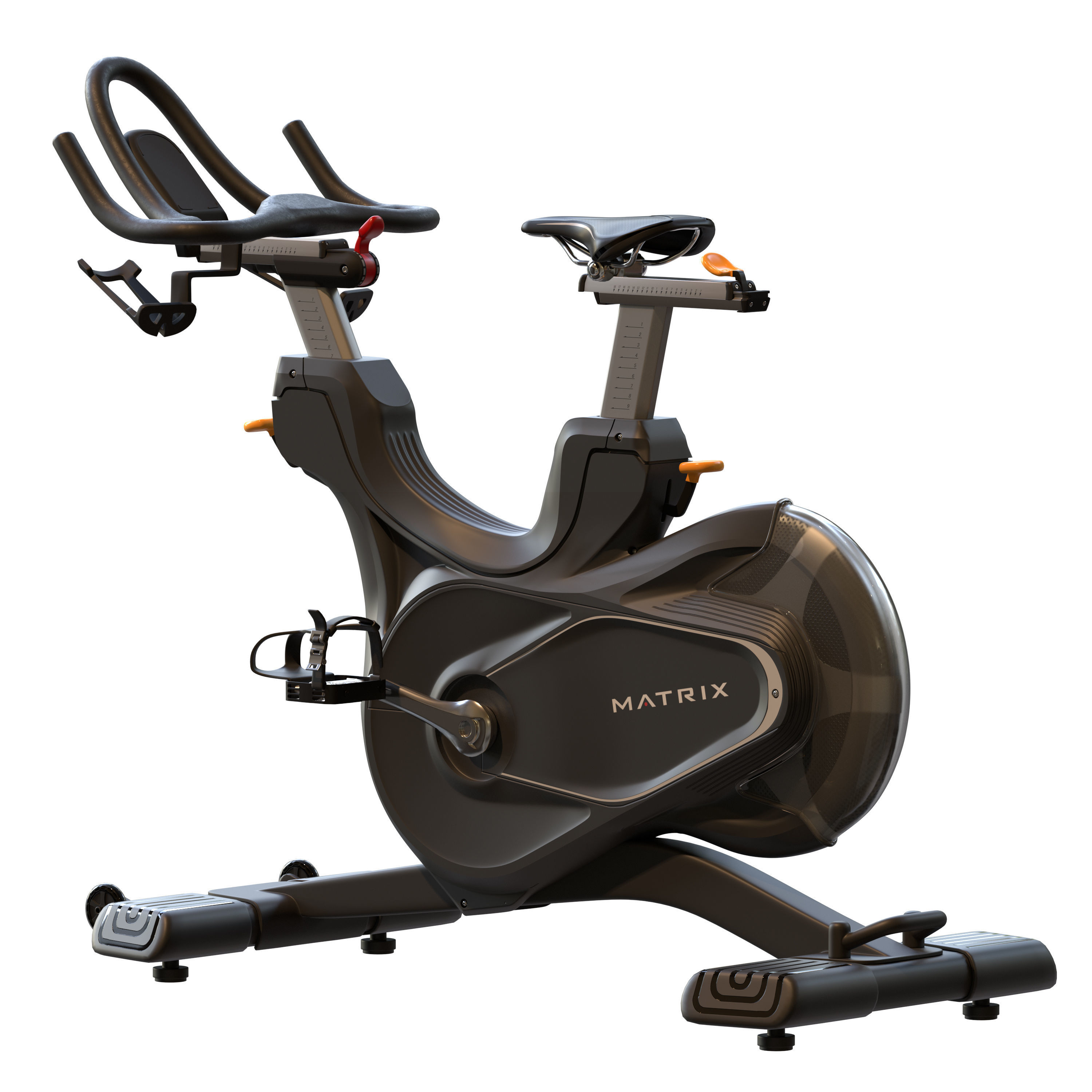 Matrix Gym Equipment 3D model_86