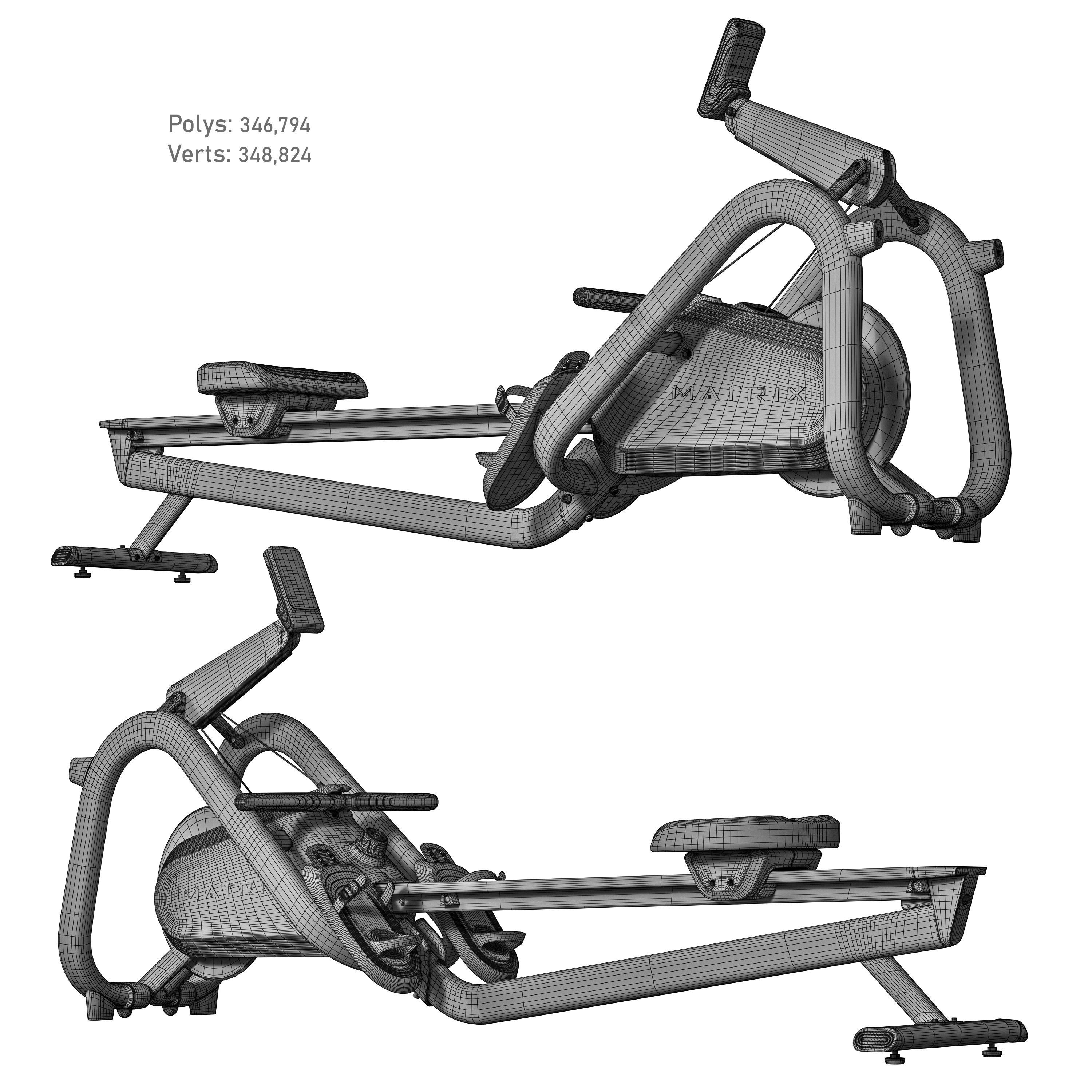 Matrix Gym Equipment 3D model_61