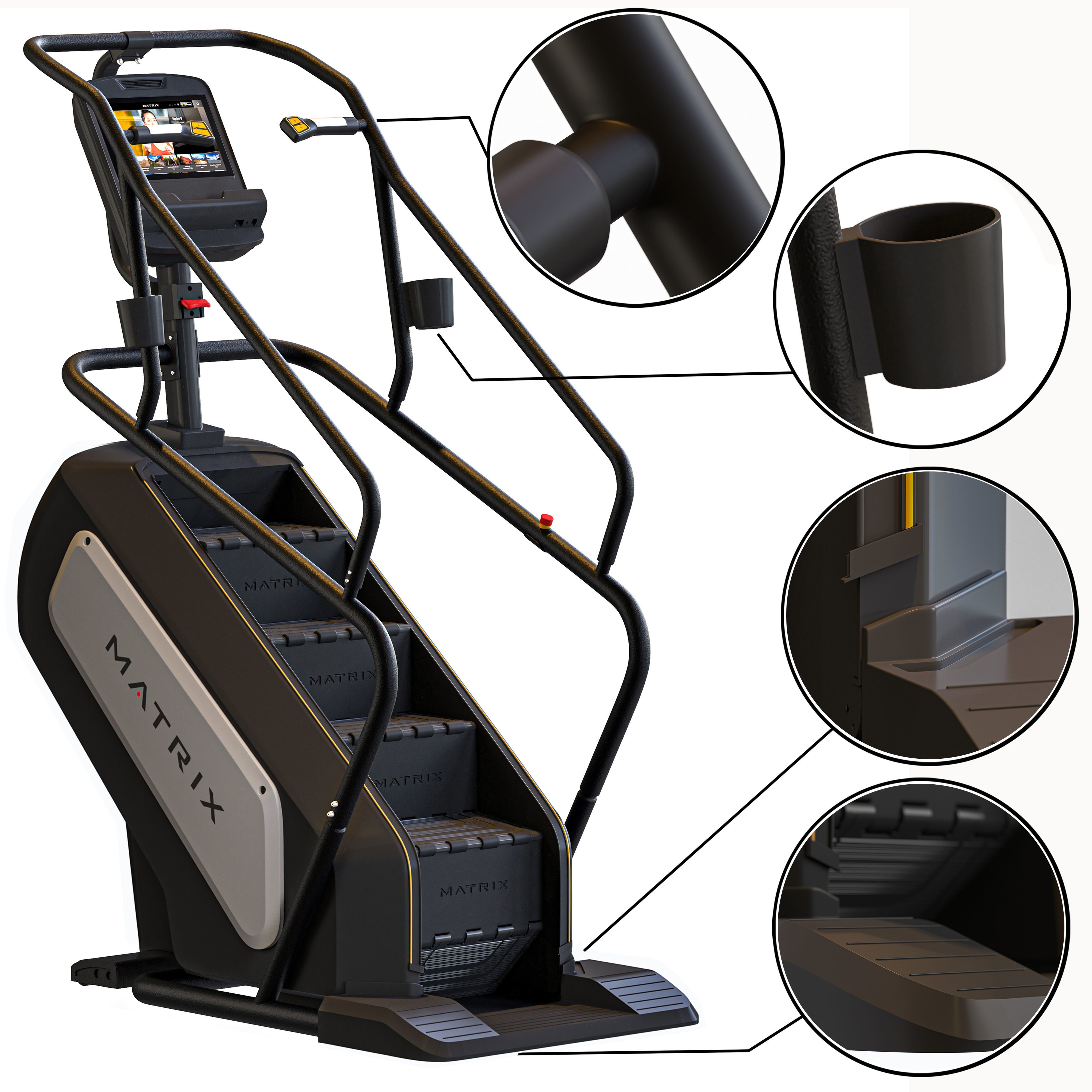 Matrix Gym Equipment 3D model_31