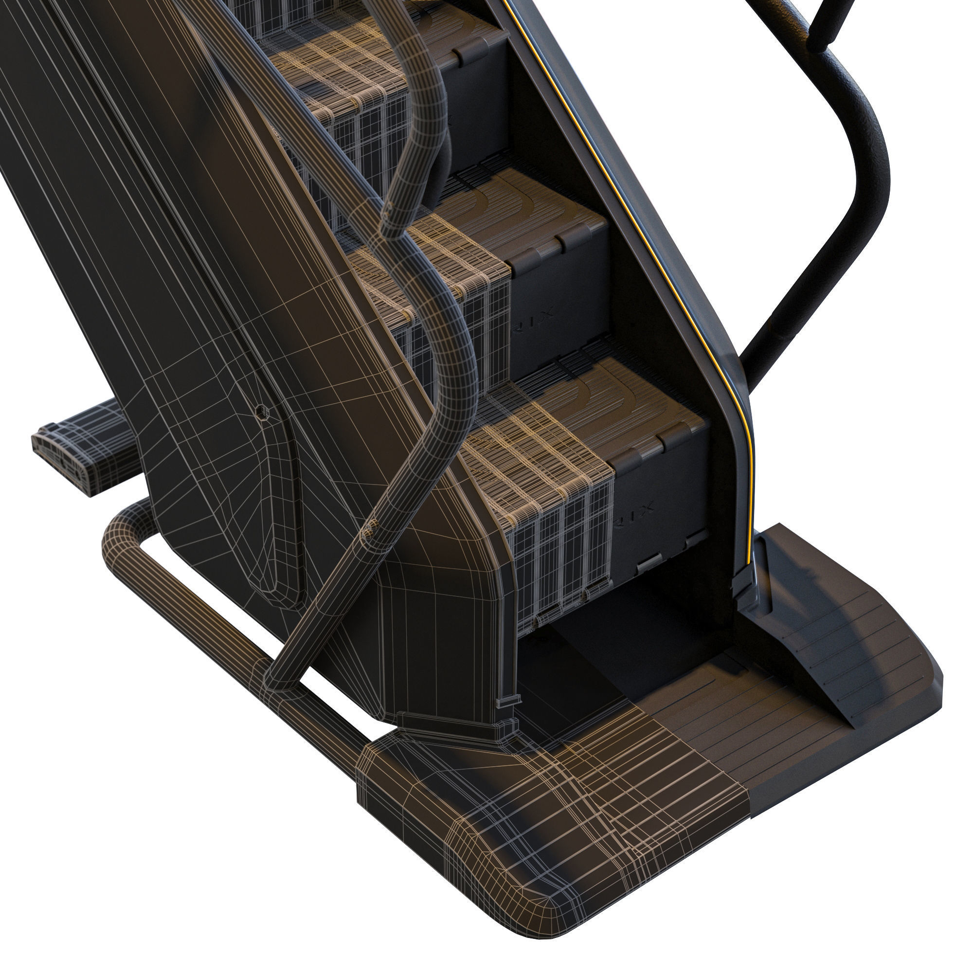 Matrix Gym Equipment 3D model_27