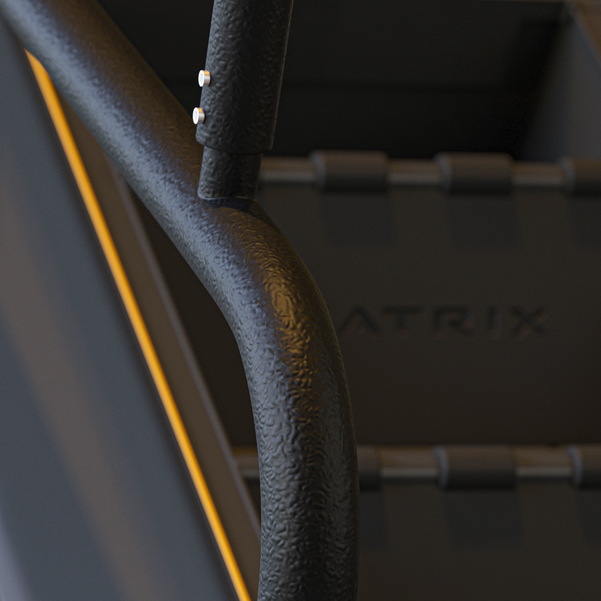 Matrix Gym Equipment 3D model_21
