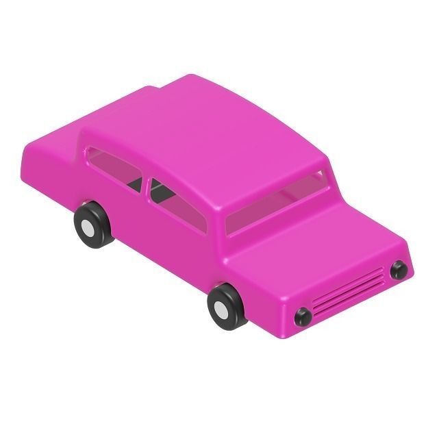 Kids Car Toy 3D model_1