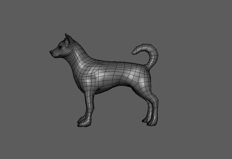 Dog Pack 3D Model Collection_7