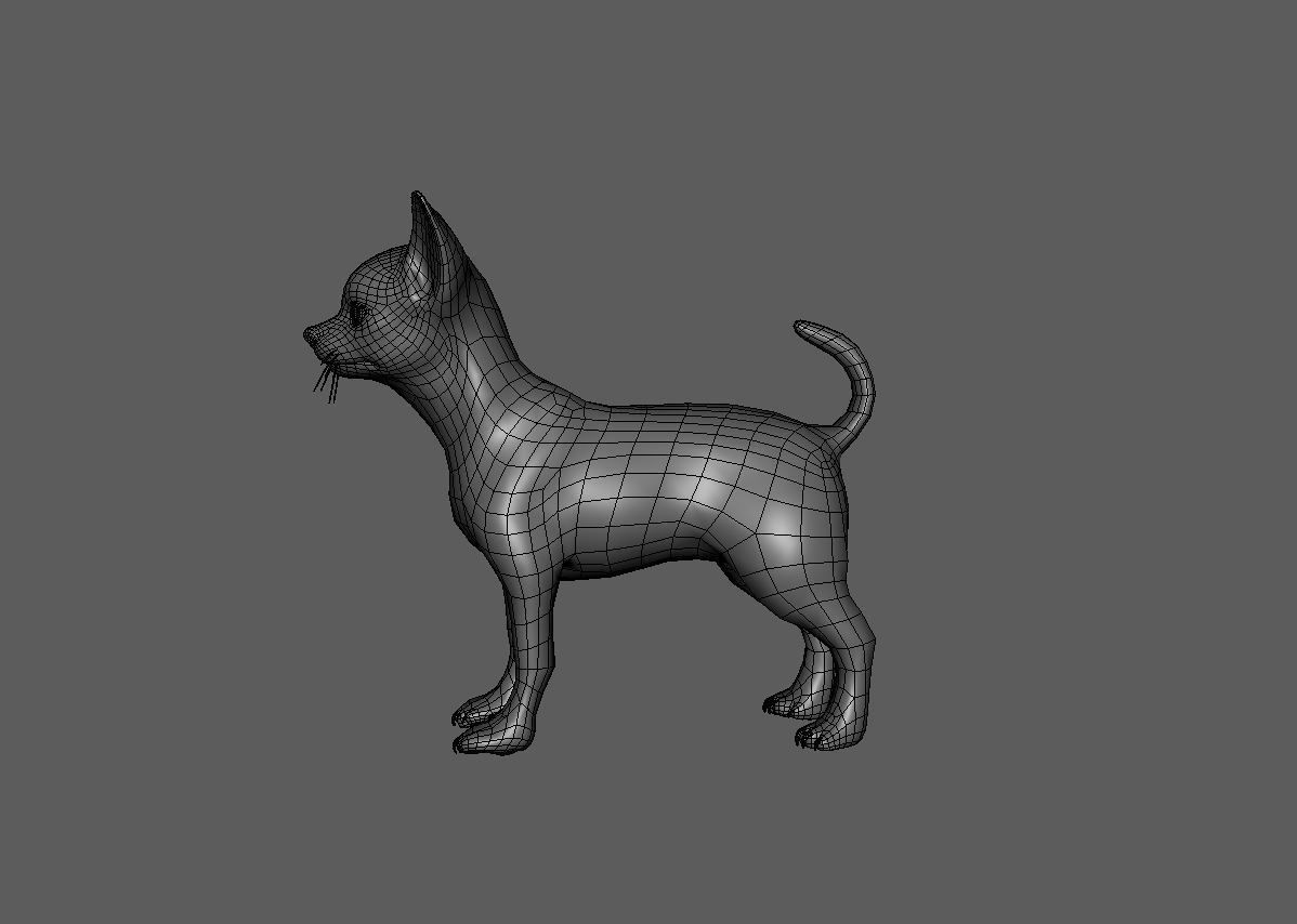 Dog Pack 3D Model Collection_21
