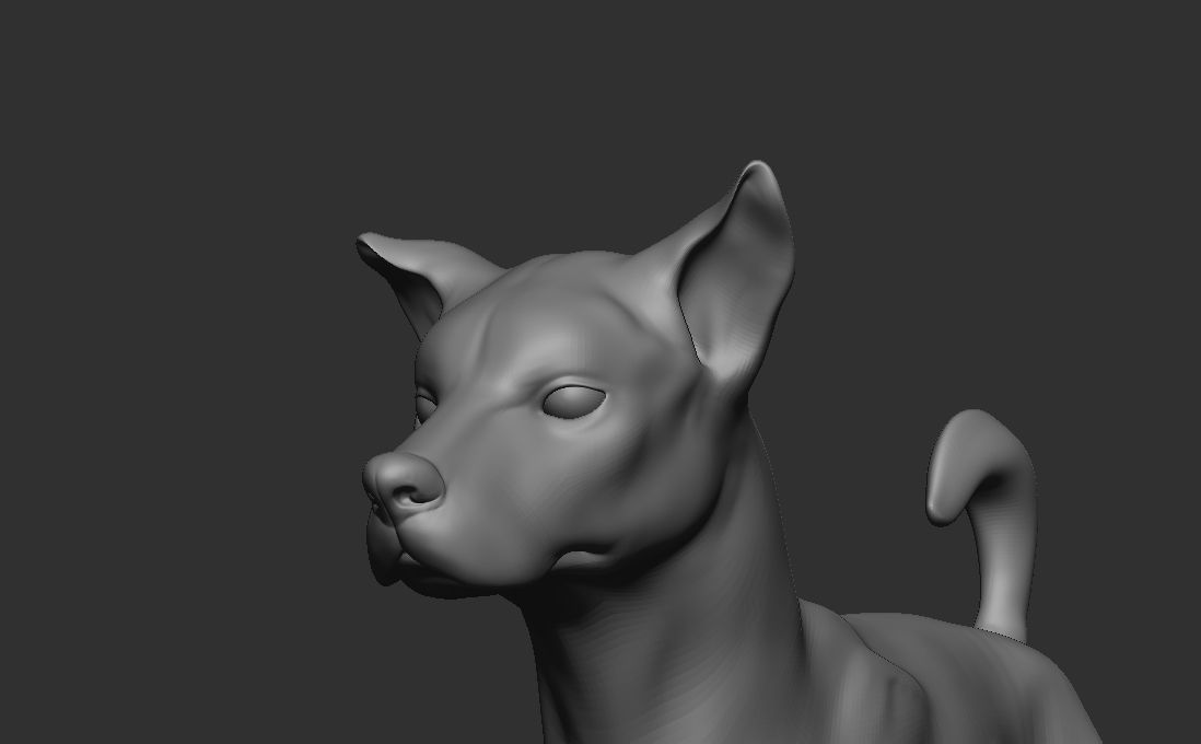 Dog Pack 3D Model Collection_4