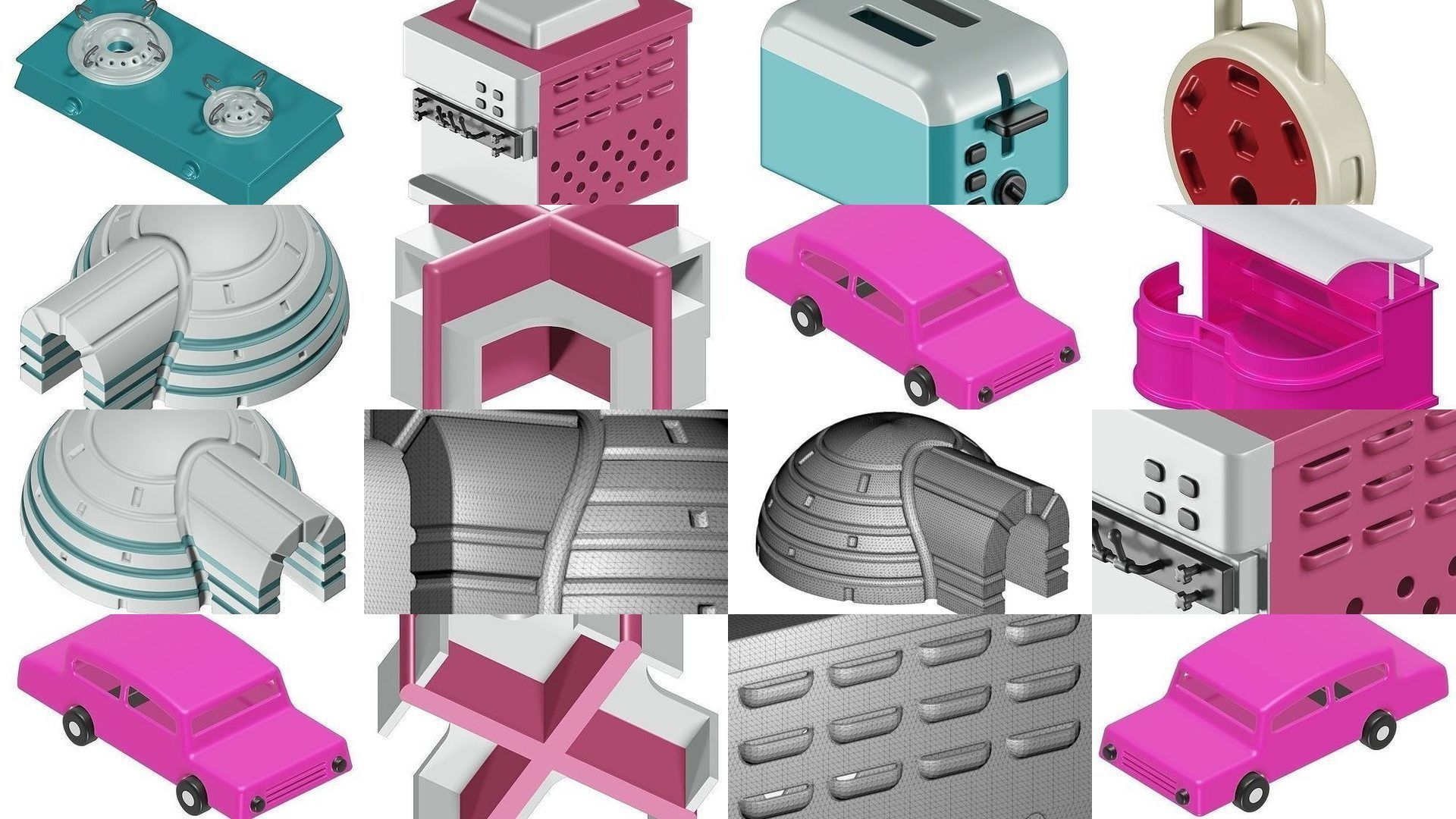 TODDLER ASTONISHING TOYS PACK 3D Model Collection_2