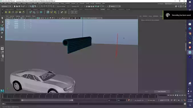rolling shutter rigg Free 3D model