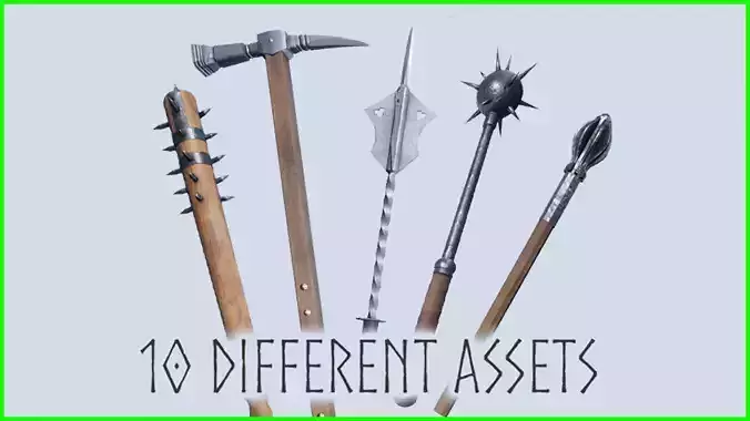 Weapons Series - Maces - Mini Pack