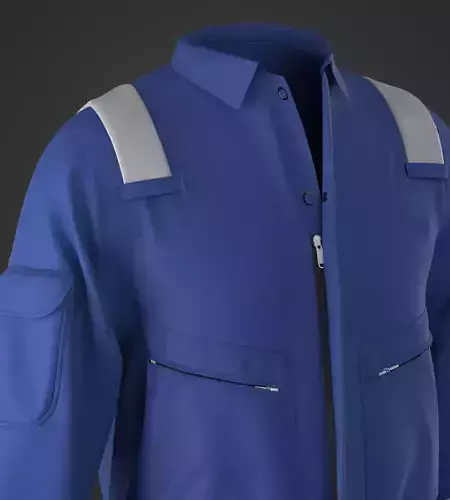 3  safetywear  CLO3D fbx obg 3D model