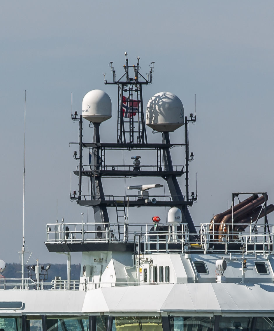 AHTS ship mast 3D print model_10