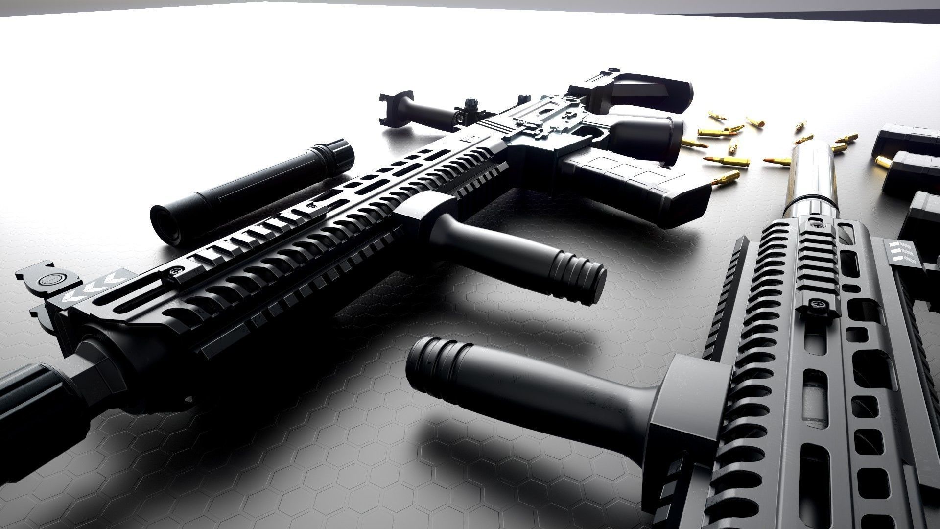 3D model RM 31 Assault Rifle VR / AR / low-poly | CGTrader
