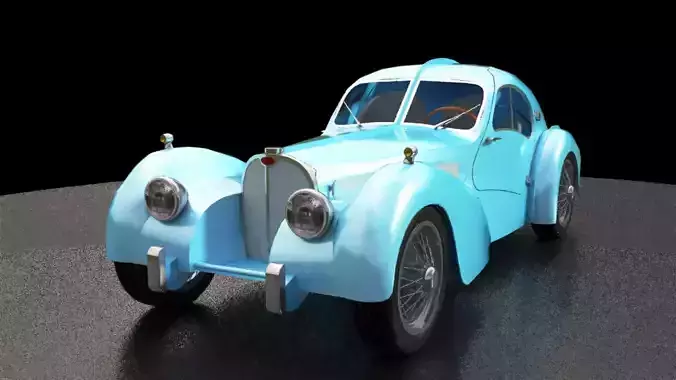 Vintage Car 3D model