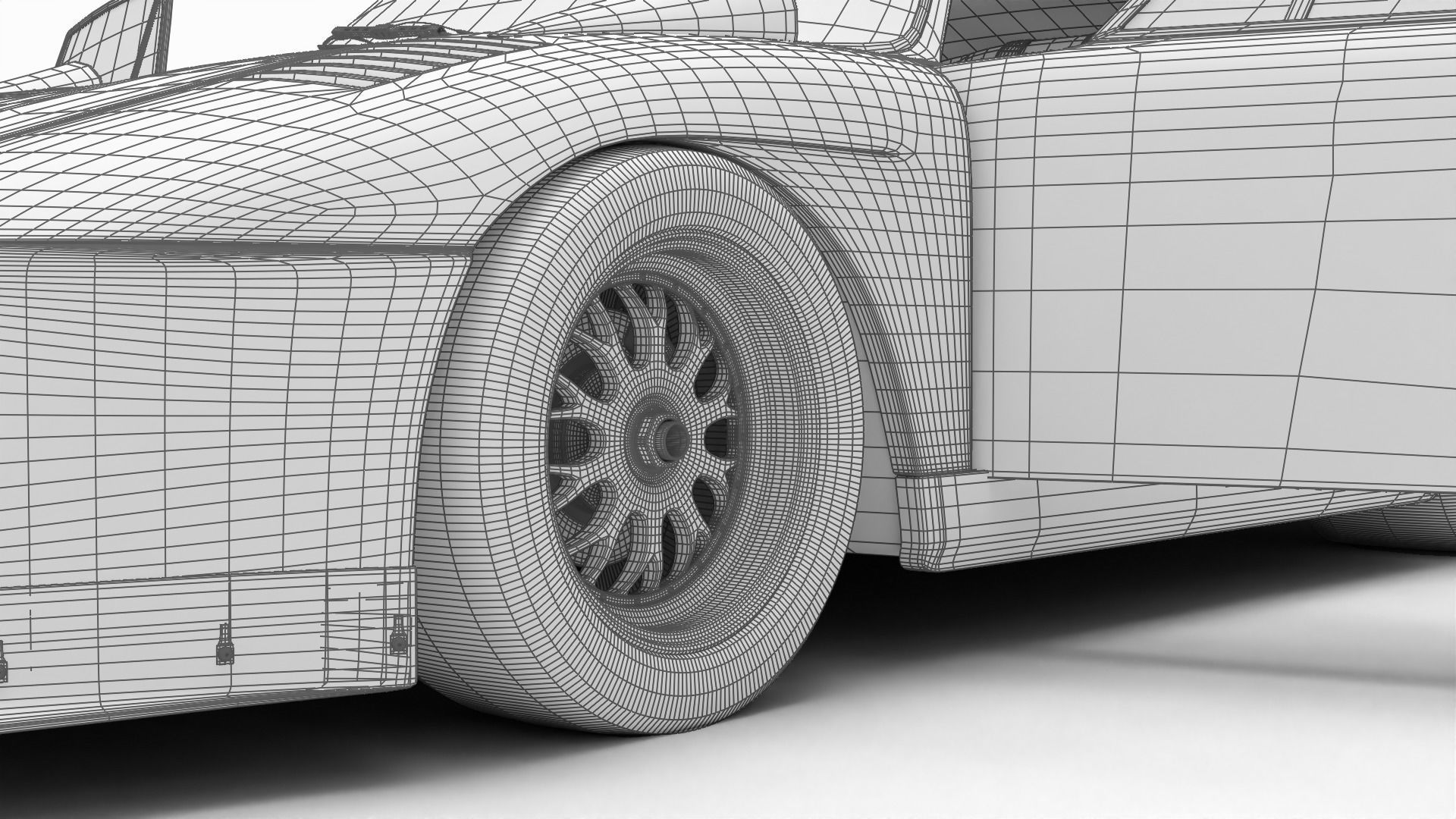 Porsche 935 77 1977 Vaillant DRM Racing 3d model HQ 3D model_41