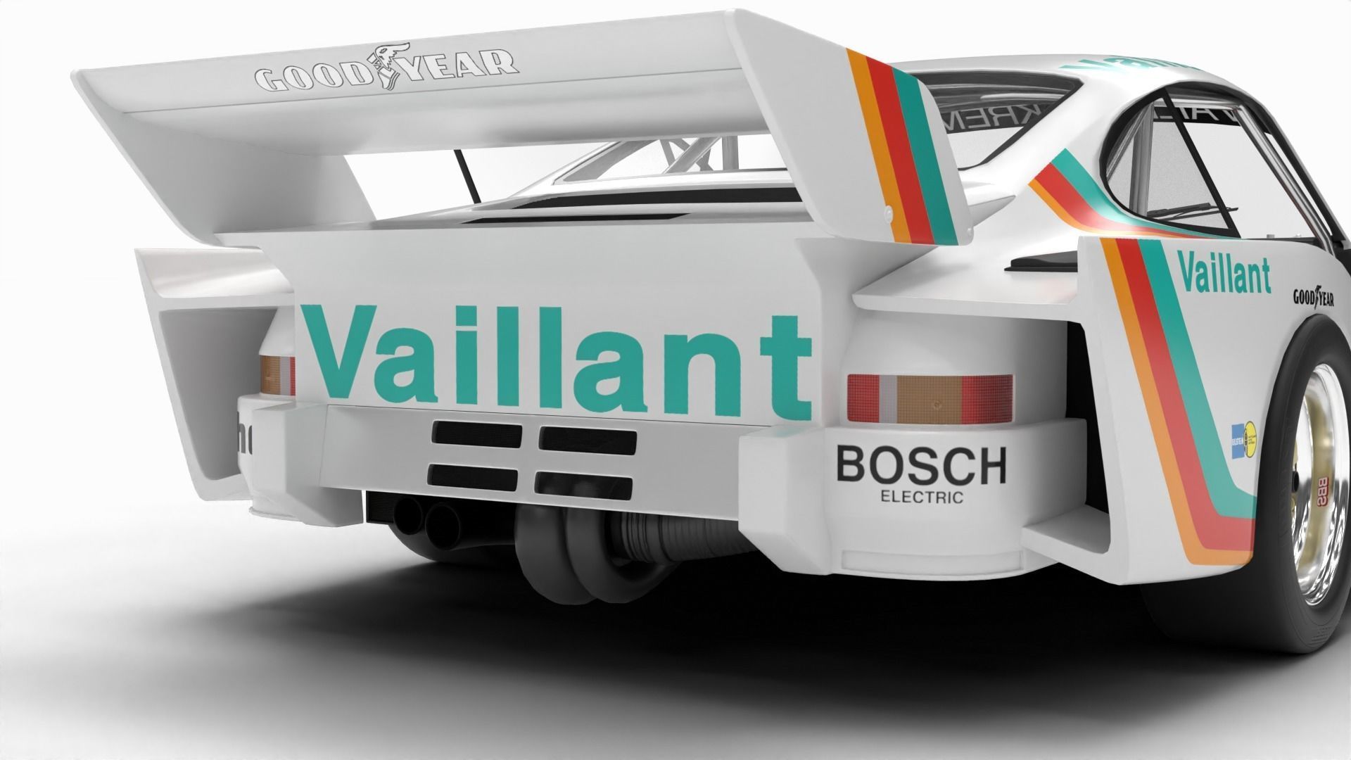 Porsche 935 77 1977 Vaillant DRM Racing 3d model HQ 3D model_7