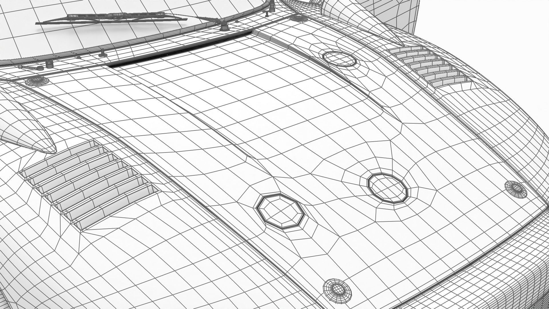 Porsche 935 77 1977 Vaillant DRM Racing 3d model HQ 3D model_34