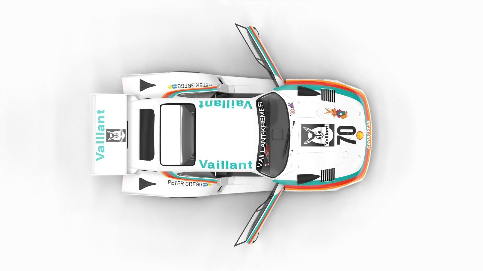 Porsche 935 77 1977 Vaillant DRM Racing 3d model HQ 3D model_18