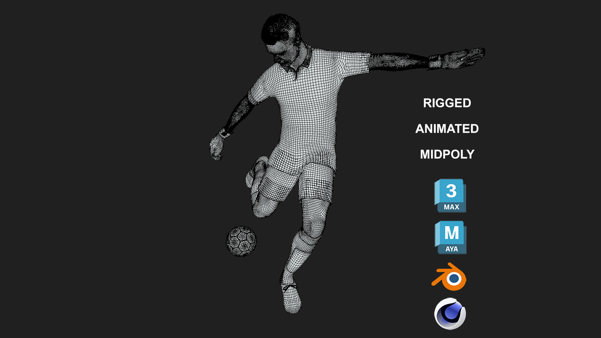 3D Rigged Manuel Neuer Bayern Munich 2023 3D model_11