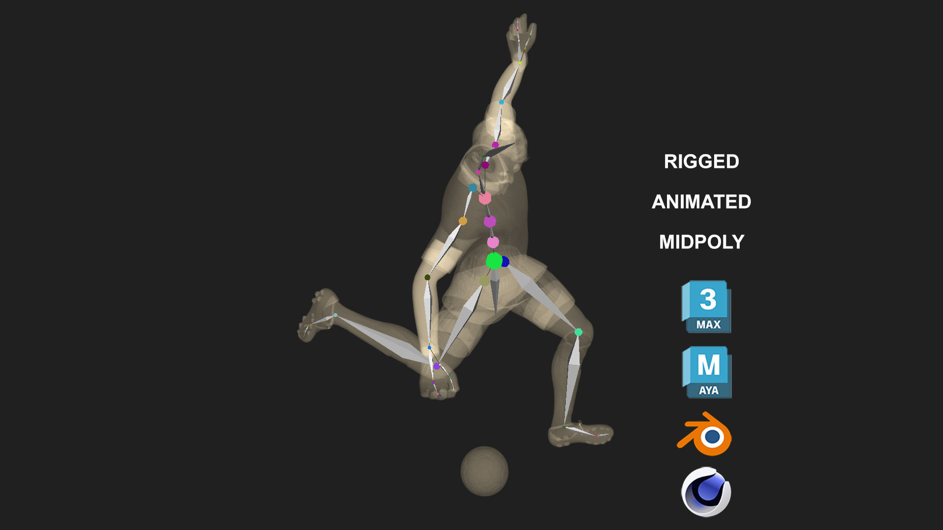 3D Rigged Manuel Neuer Bayern Munich 2023 3D model_9