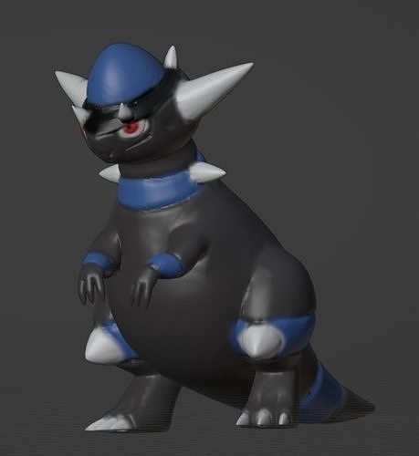Rampardos 3D print model