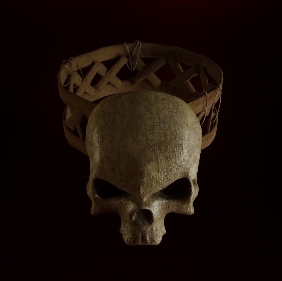 3D Ring Game Asset Low-poly 3D model_4