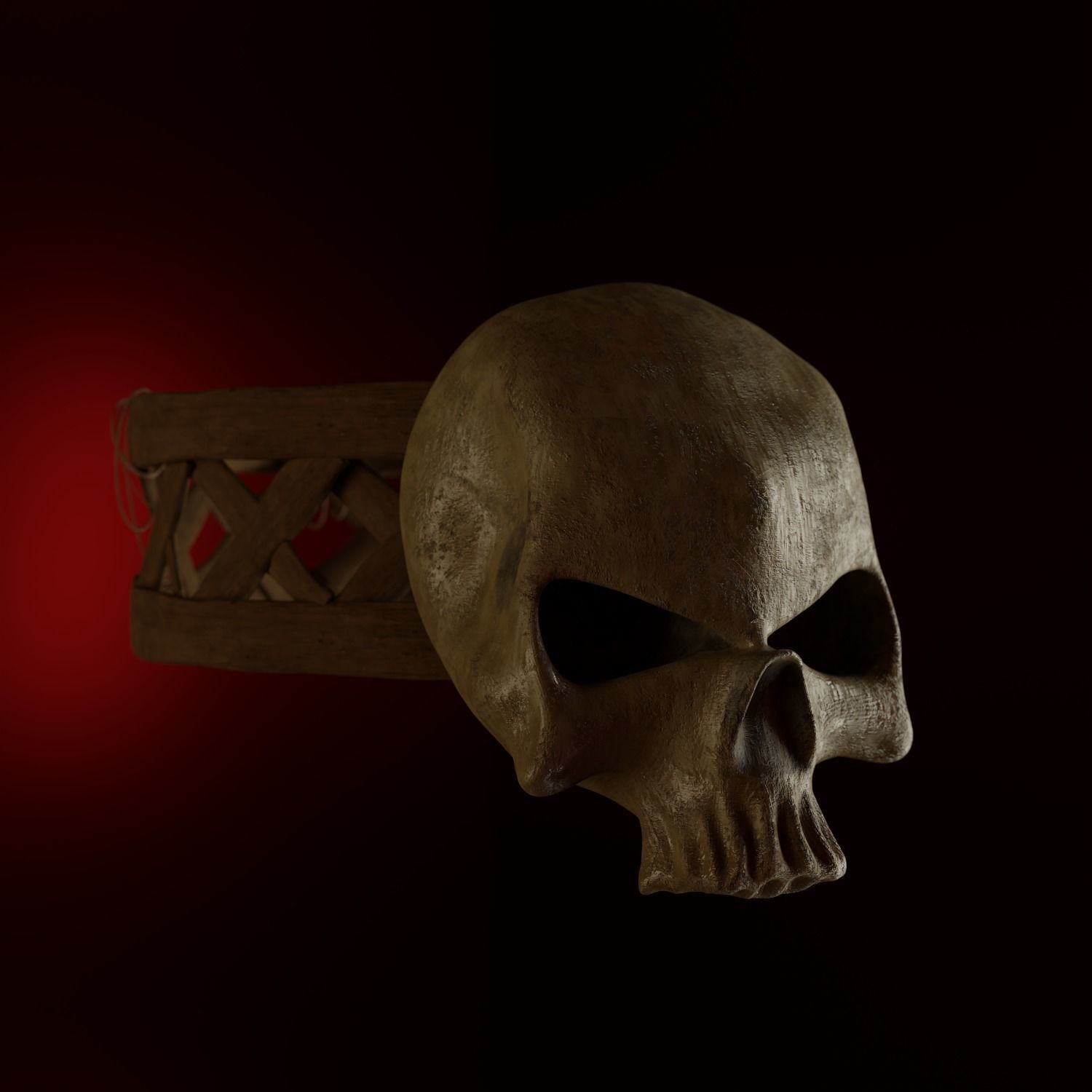 3D Ring Game Asset Low-poly 3D model_1