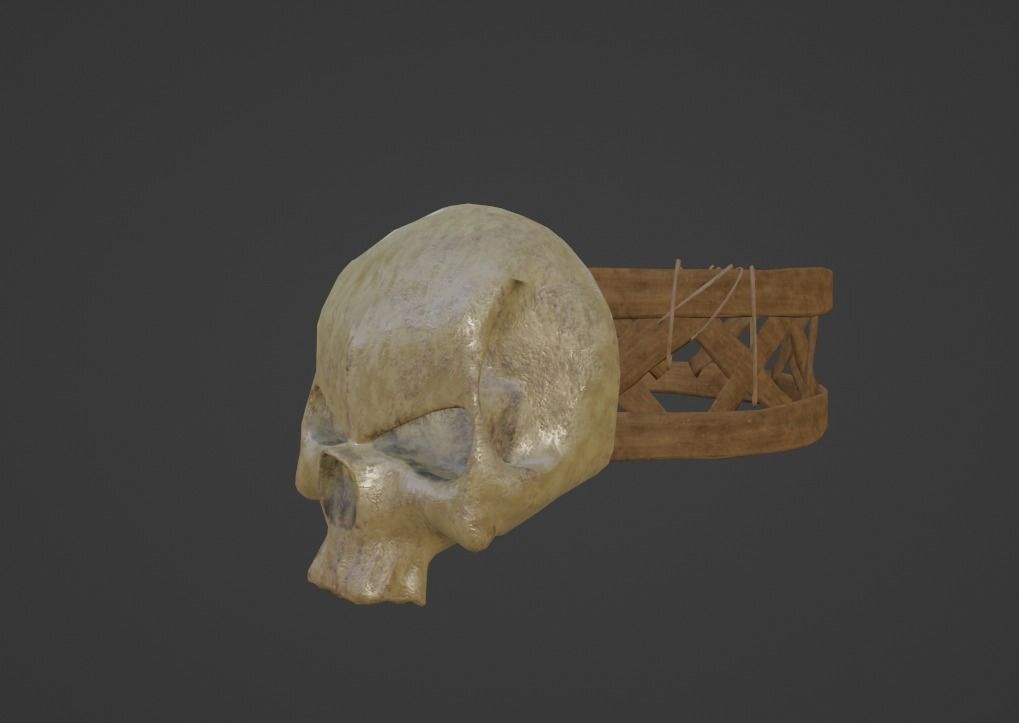 3D Ring Game Asset Low-poly 3D model_2