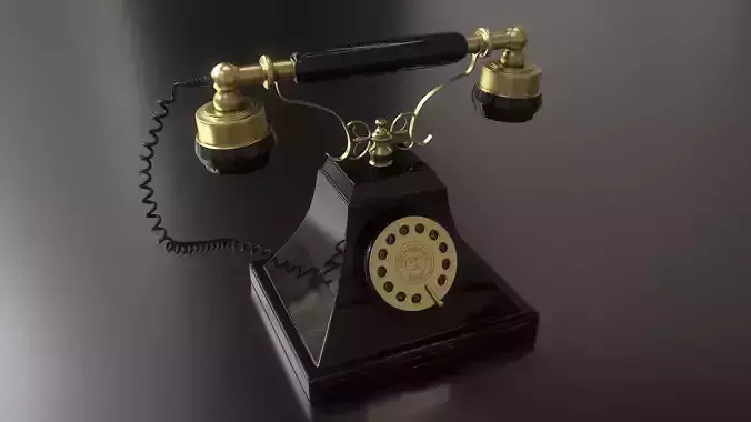 Antique Telephone - Royal Victoria 1938 Rotary Telephone