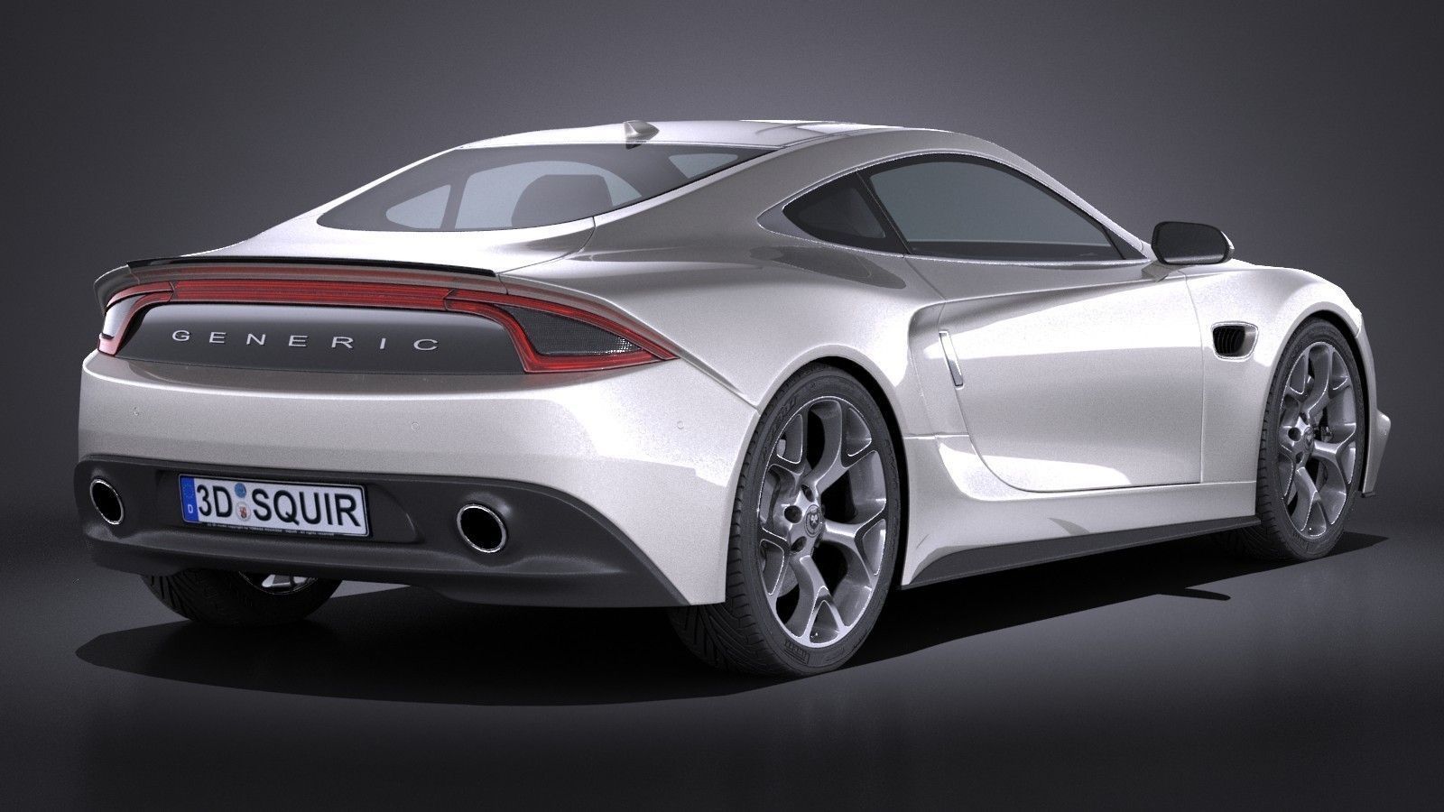 Generic Coupe 2016 3D model_4