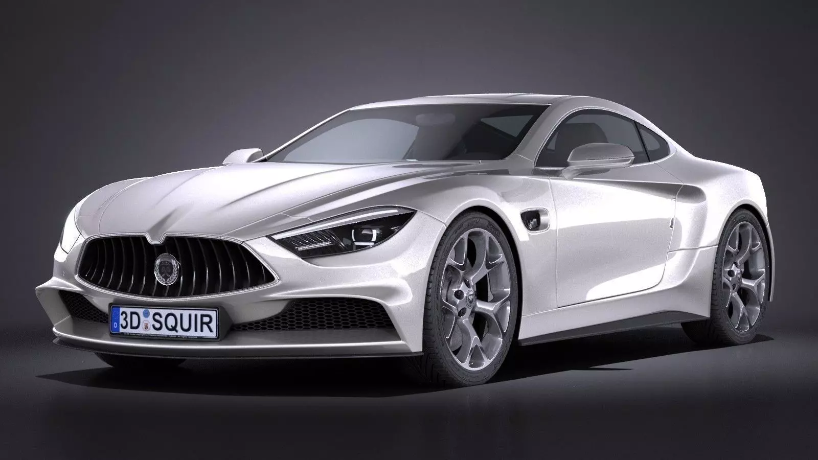 Generic Coupe 2016 3D model_0