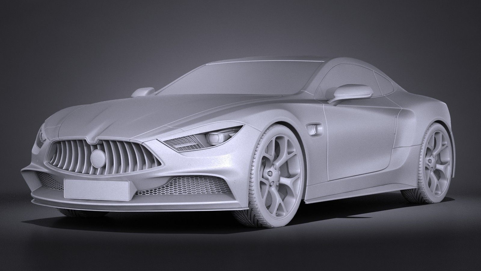 Generic Coupe 2016 3D model_8