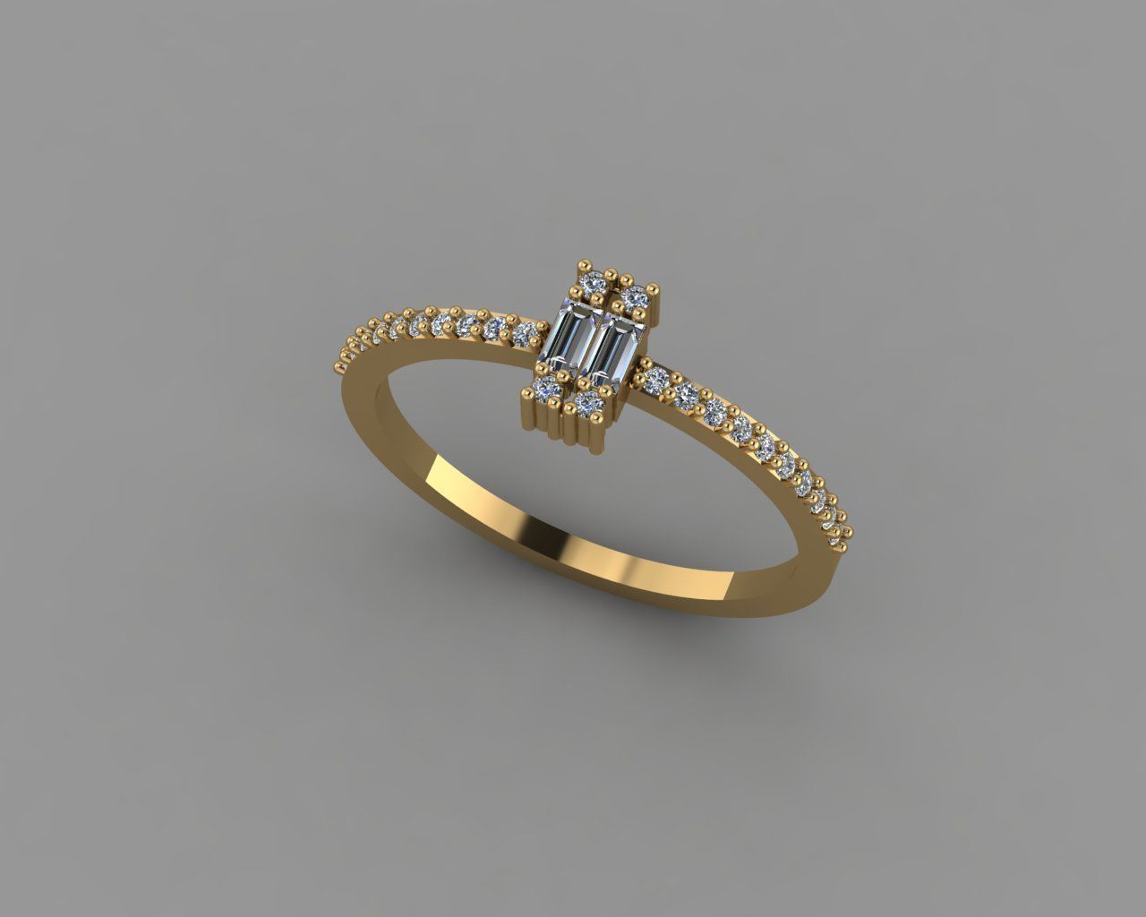 Rings 3D print model_1
