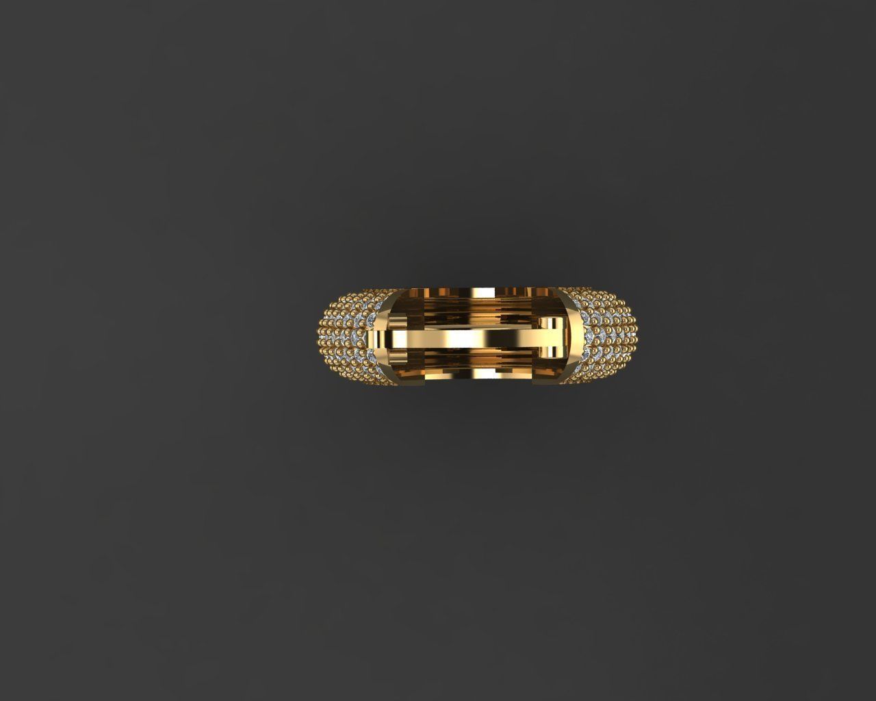 Earrings 3D print model_3