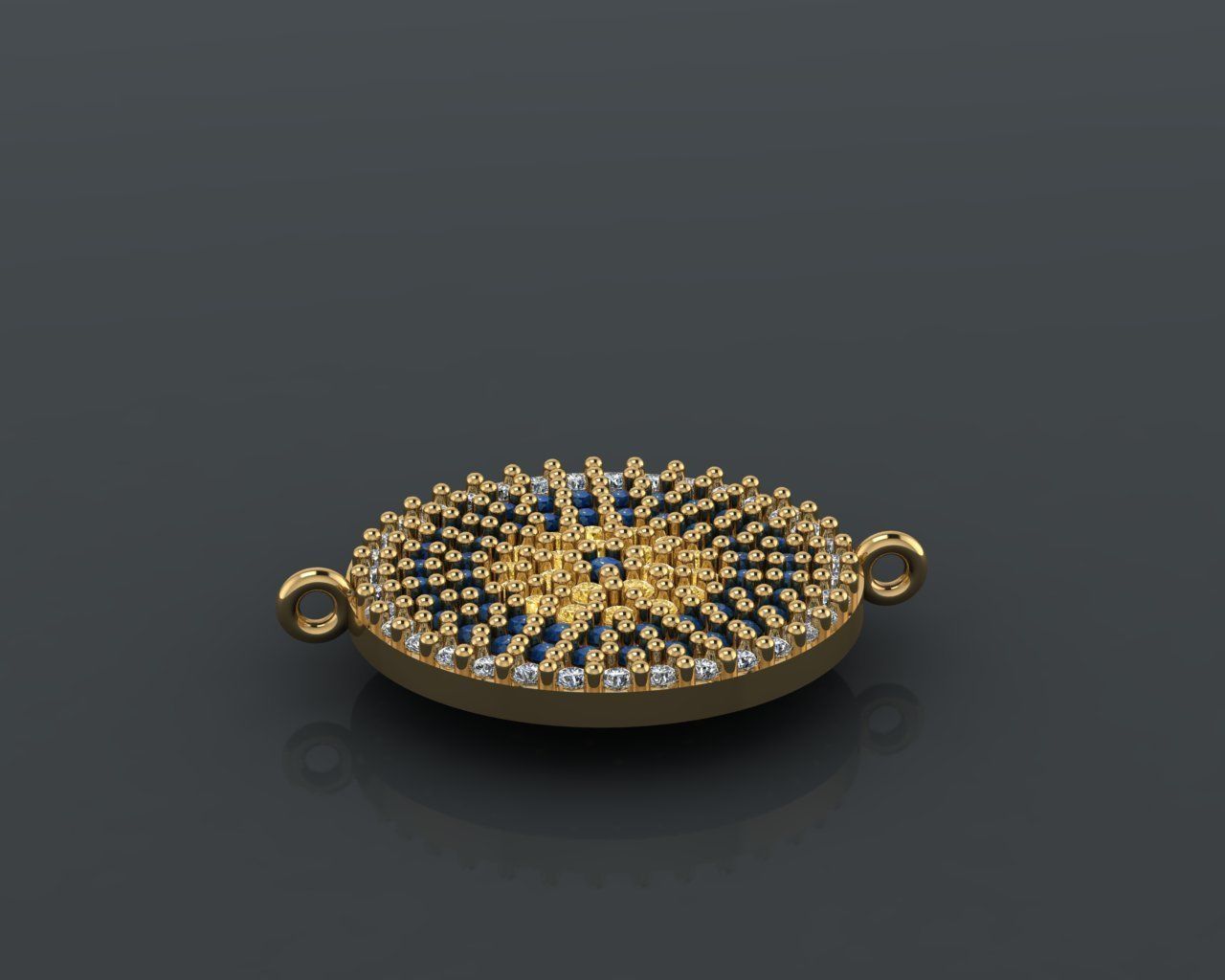 Bracelet 3D print model_3