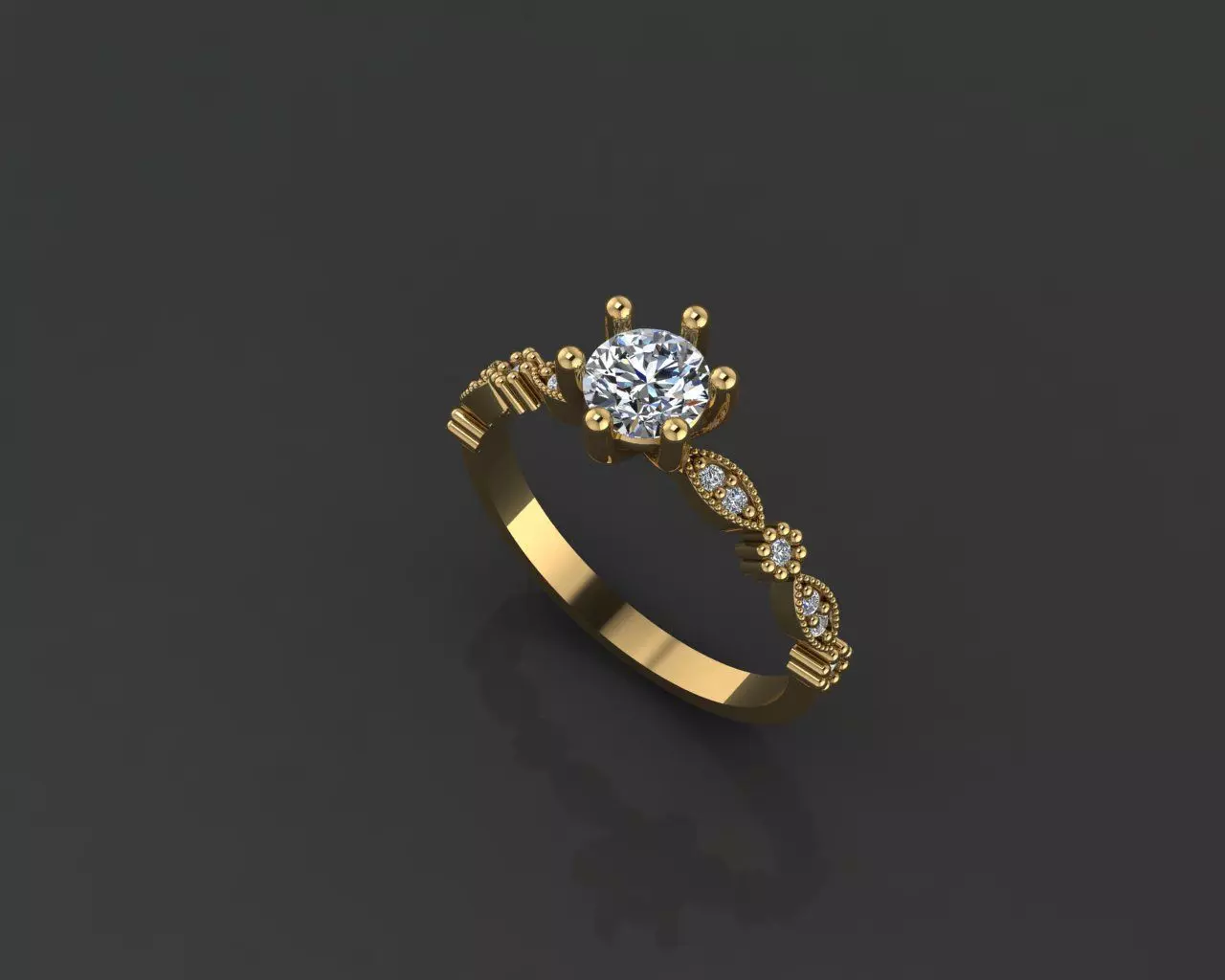 Rings 3D print model_0