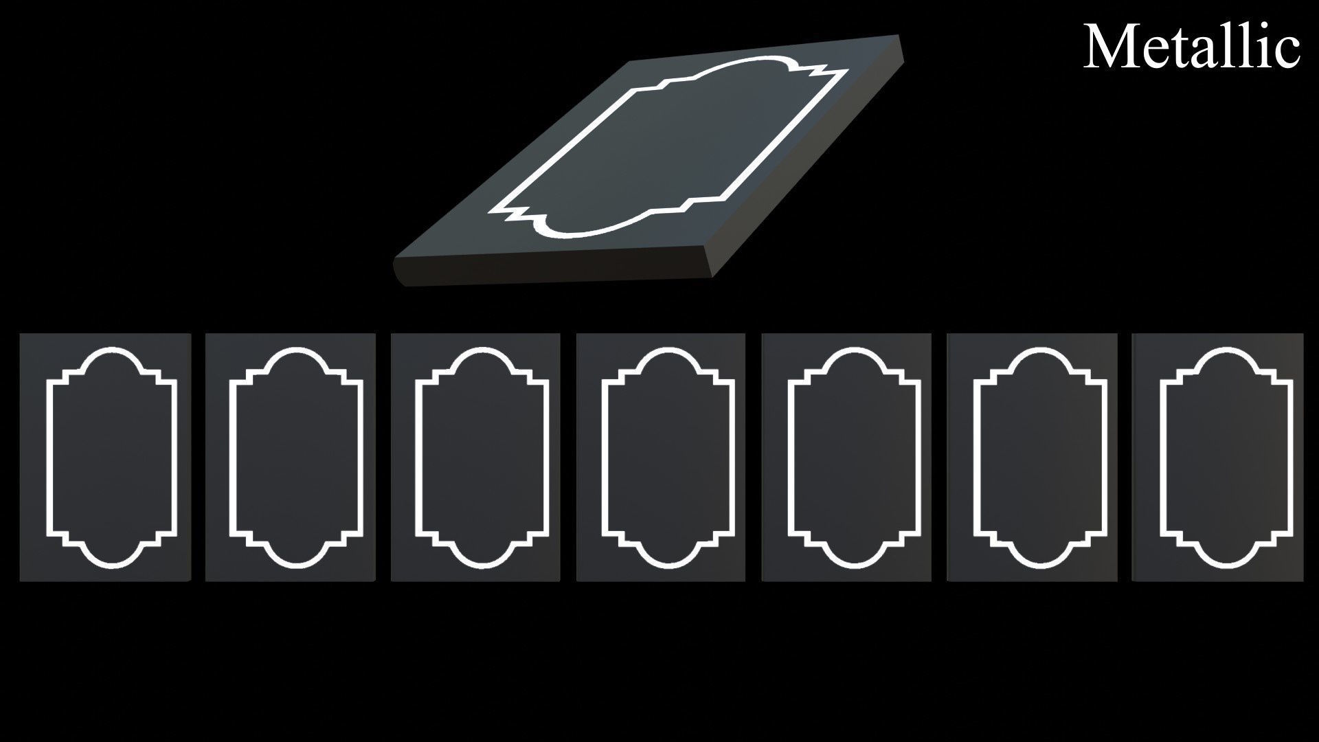 Old Magic Spells Books Low-poly 3D model_42