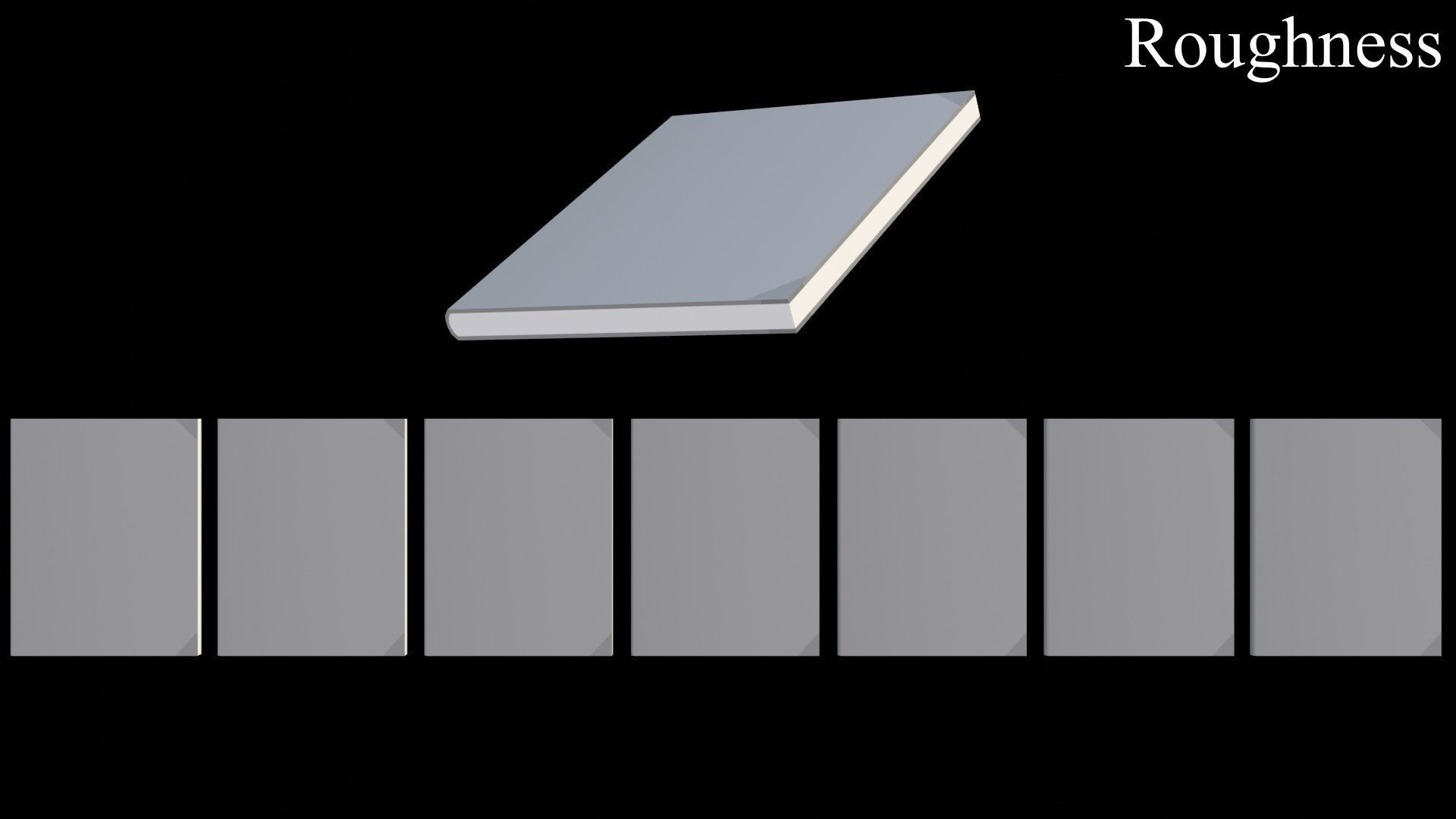 Old Magic Spells Books Low-poly 3D model_59