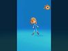 Character Girl - Low Poly Low-poly 3D model_2