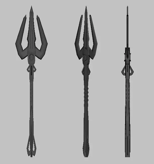 Trident Model Free 3D model