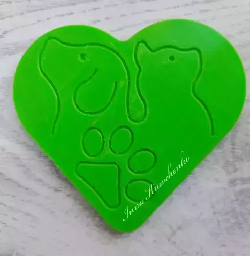 Pets Cup coaster 3D print model