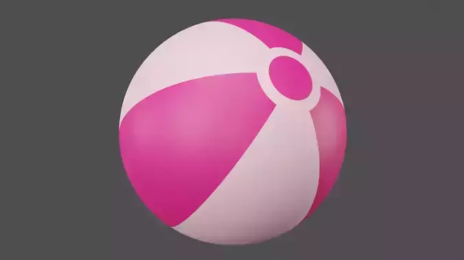 Pink Beach Ball