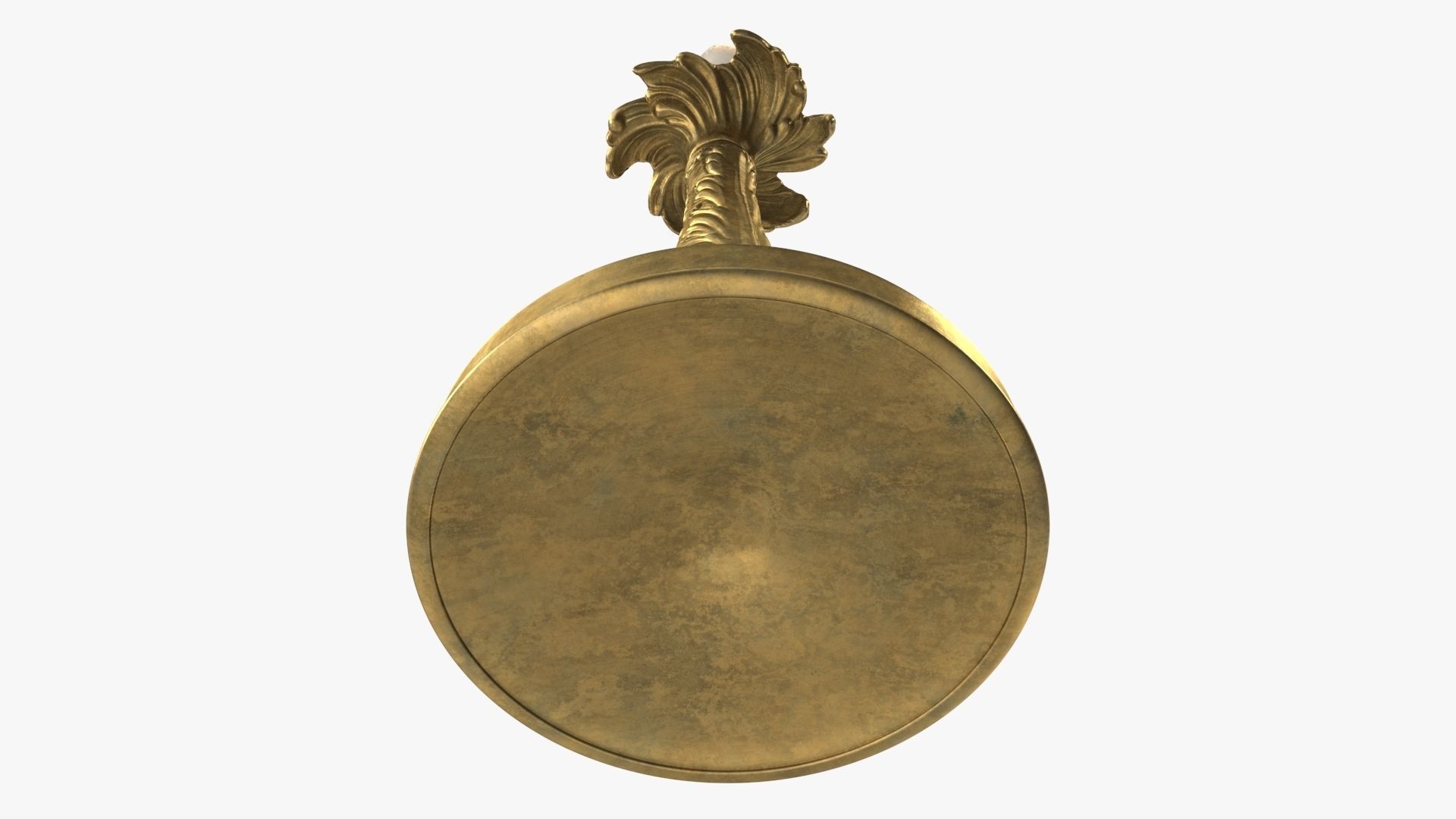 Antique Candle Holder 3D model_9