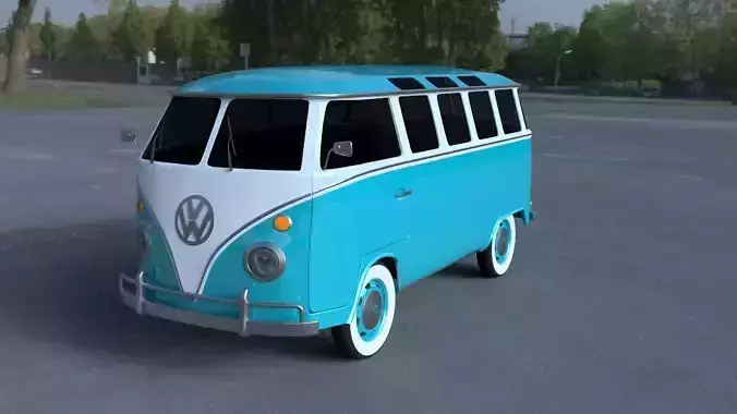 VW Bus Mk 1 HDRI