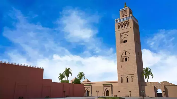 Koutoubia Mosque marrakech morocco