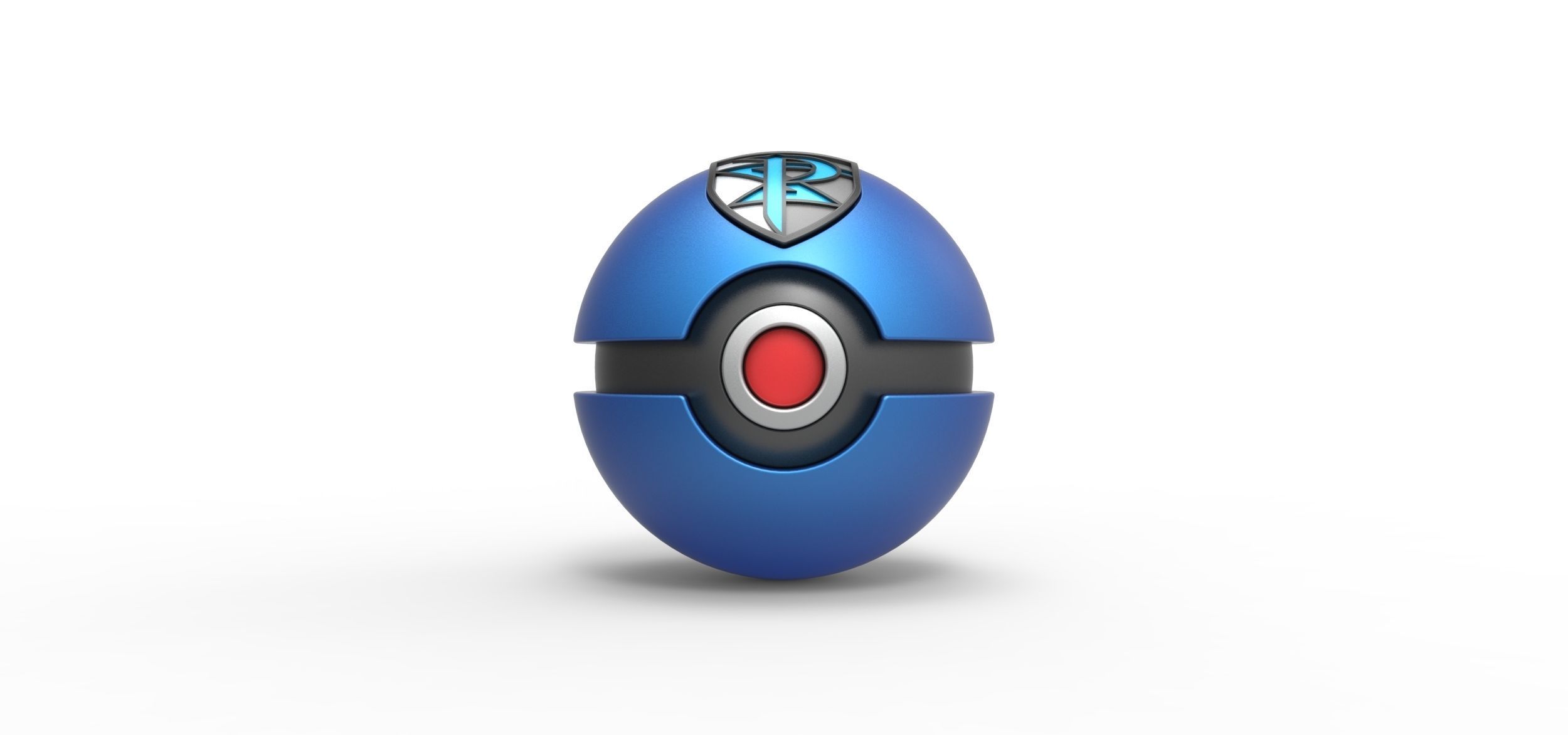 Team Plasma Ball 3D print model_2