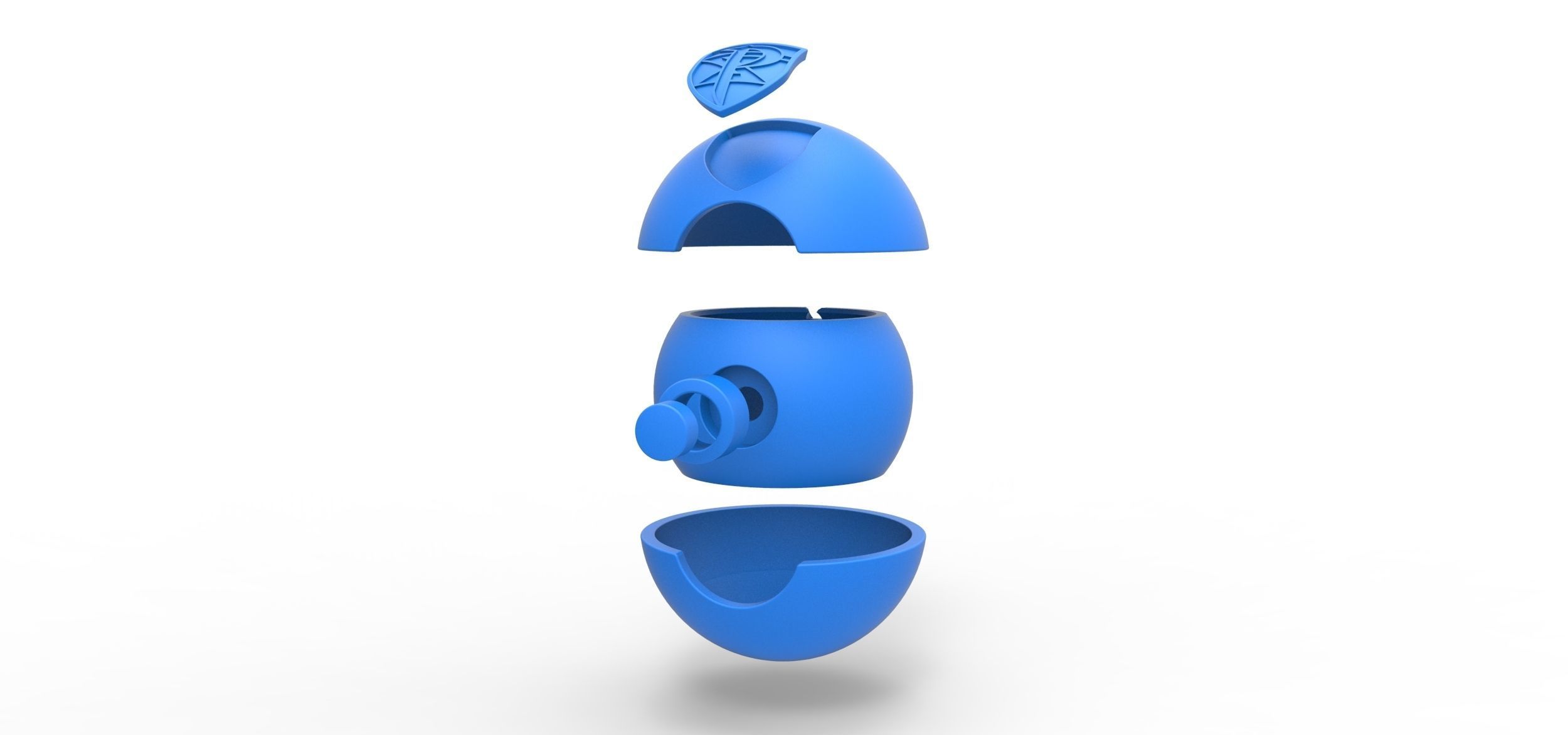 Team Plasma Ball 3D print model_18