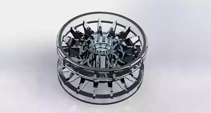 Satellite disk Free 3D print model