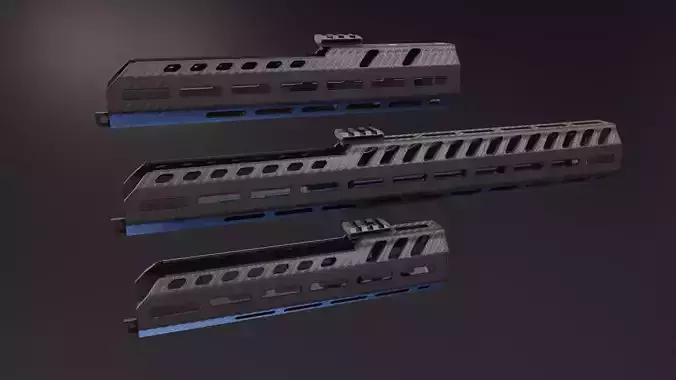 LCH MCX carbon fiber handguard