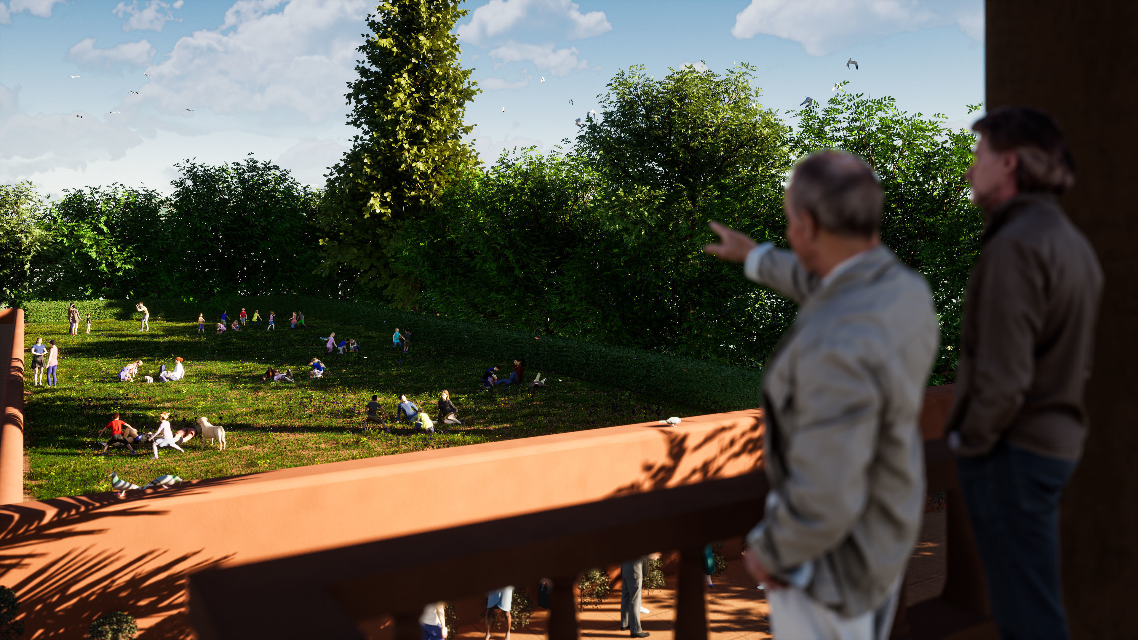 Menara marrakech morocco 3D model_3