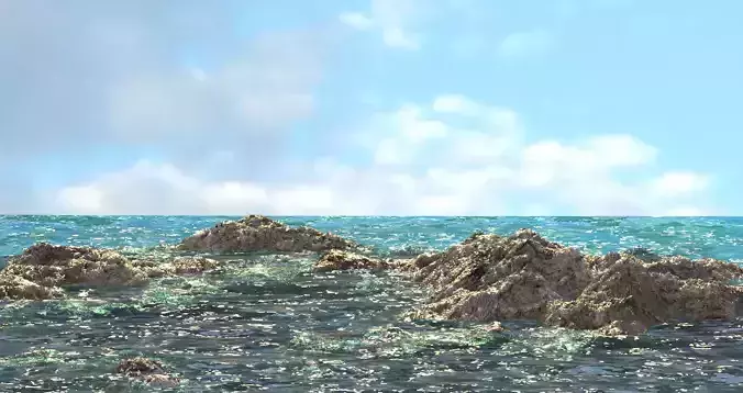 Ionian - nice free sea water shader