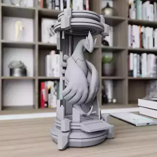 lugia in the lab from pokemon